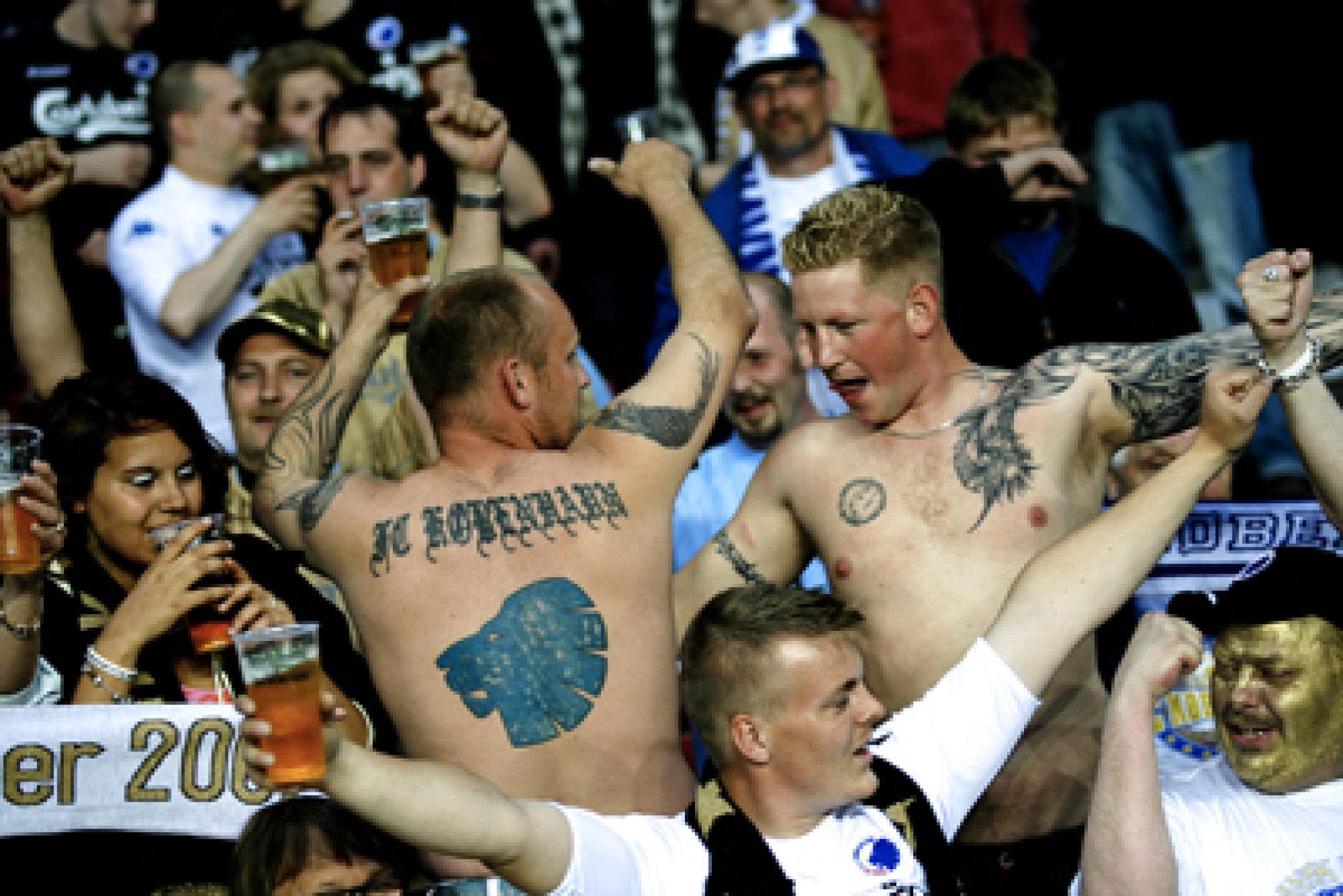 FCK-fans i Parken