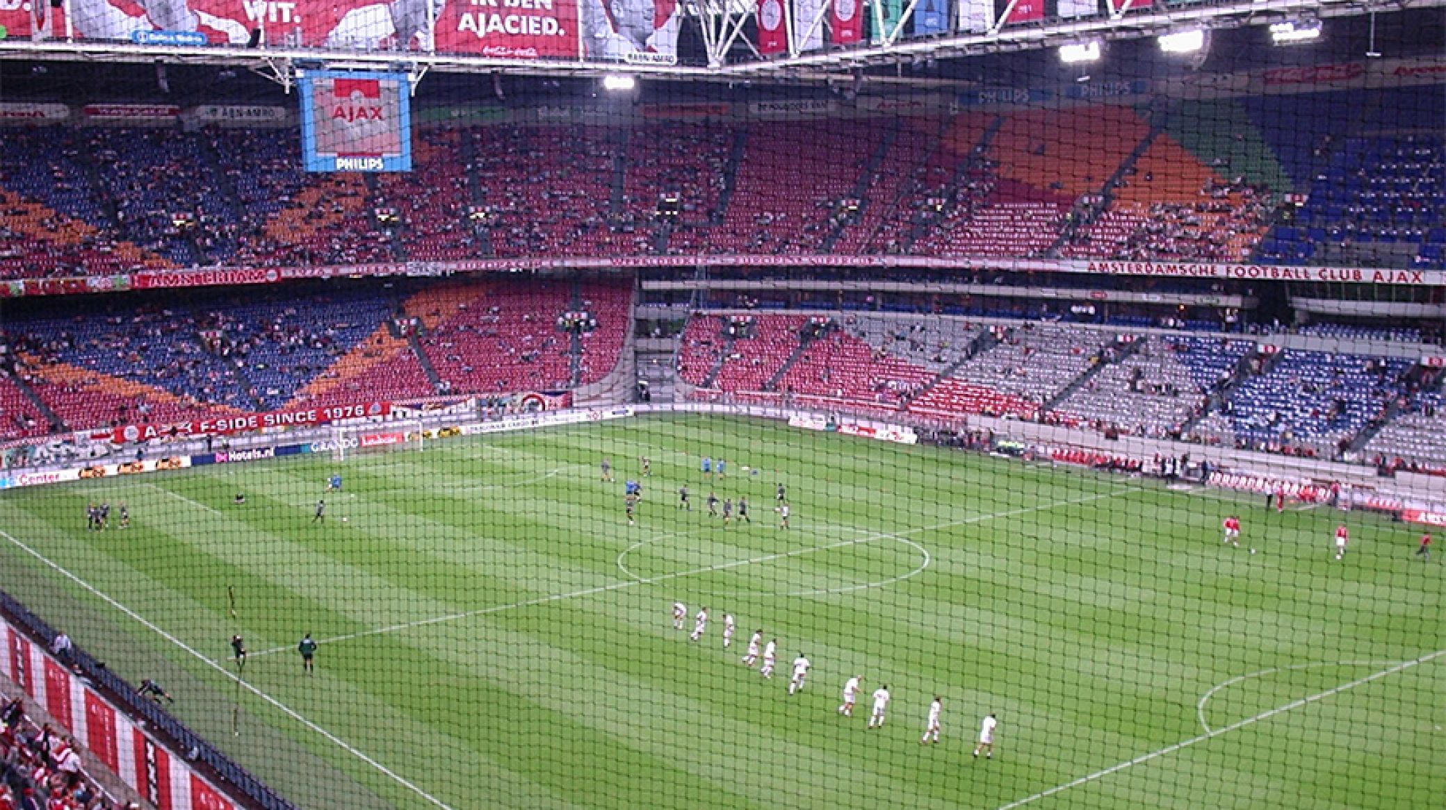 Ajax-udekampen i 2001 minut-for-minut