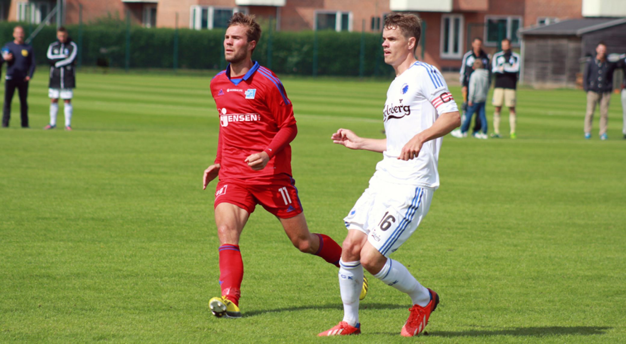 Fin testkamp mod Lyngby