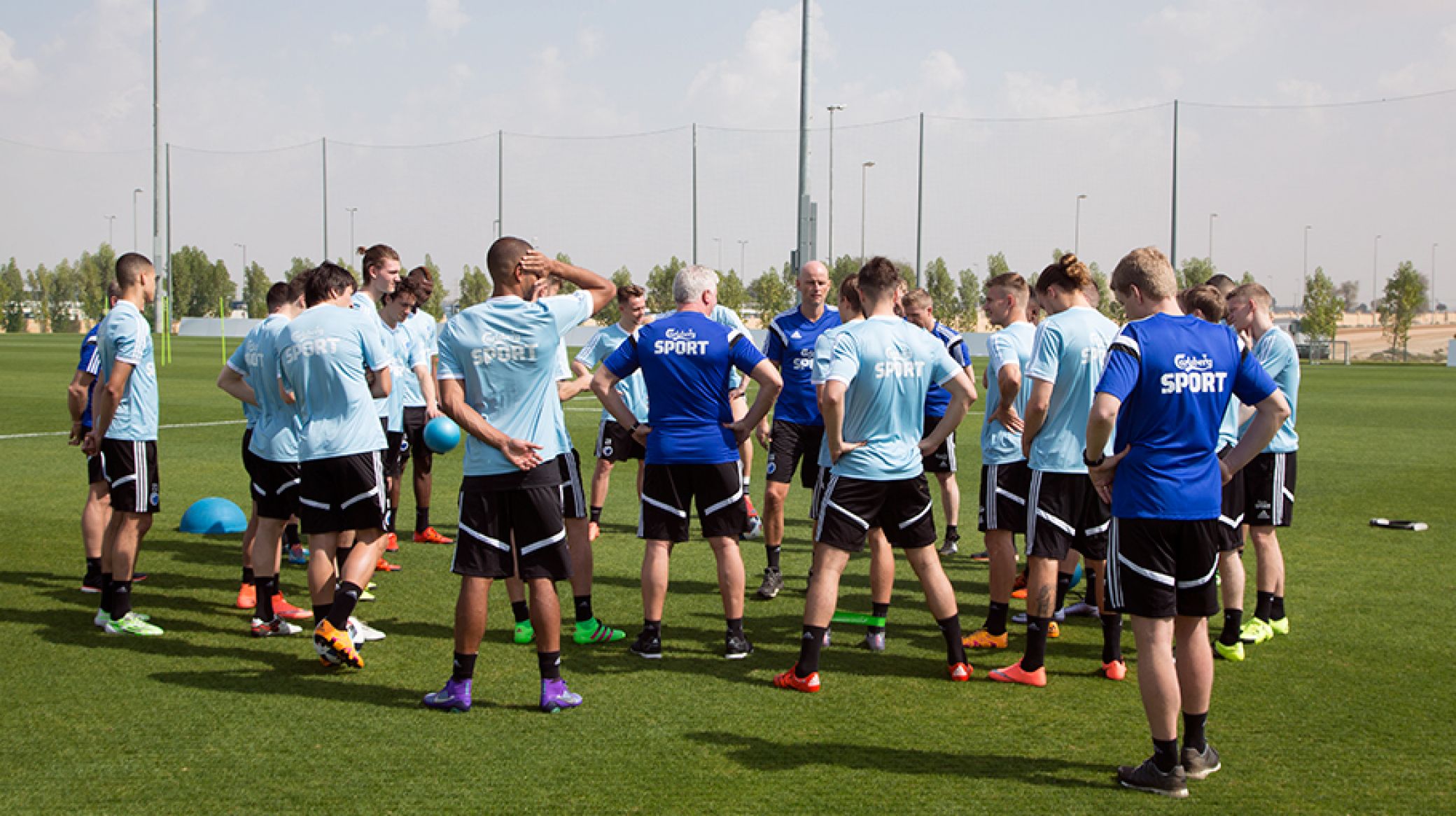 Startopstillingen mod Malmö FF