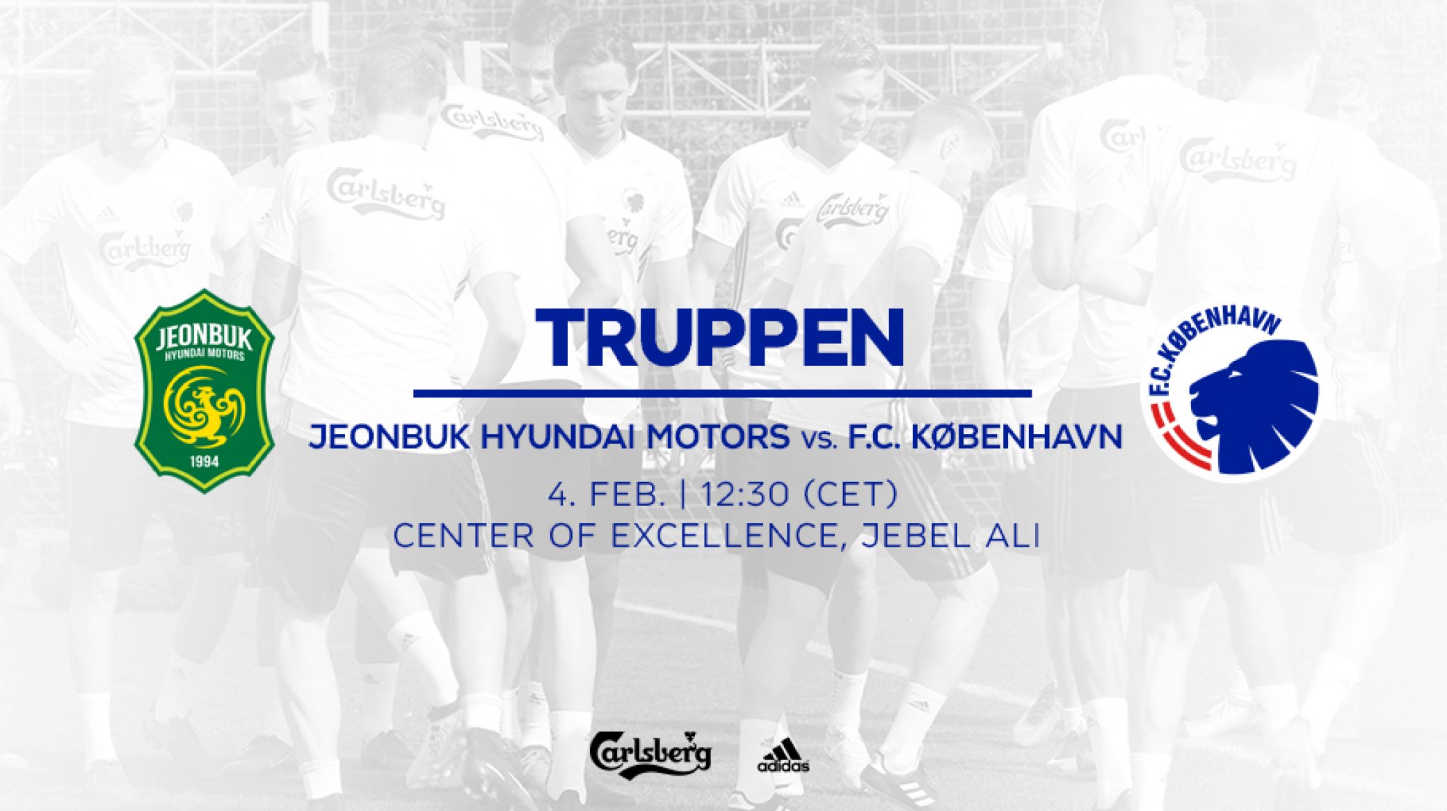 Truppen mod Jeonbuk Hyundai Motors