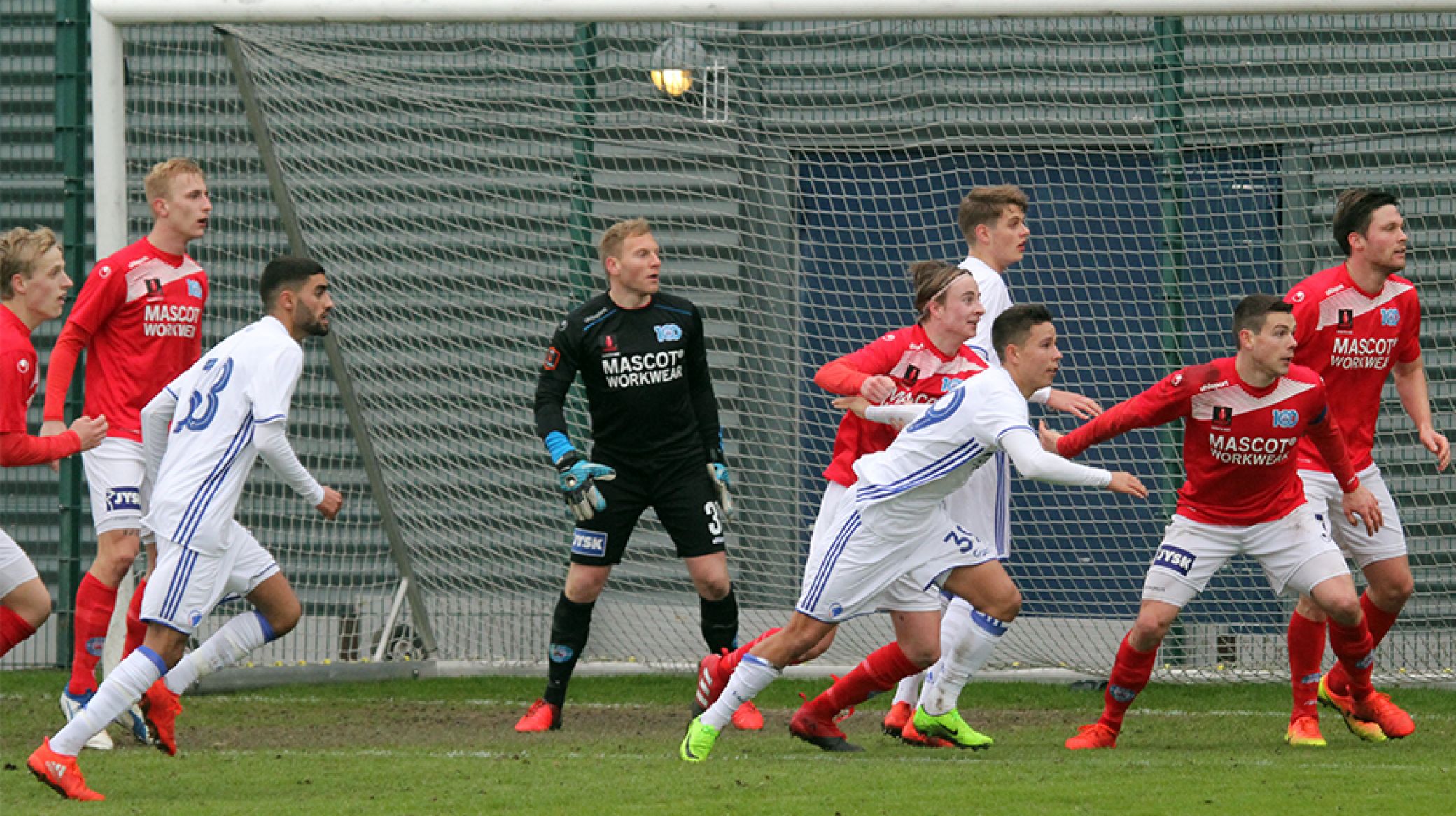 Ungt reserveliga-hold tabte 0-3
