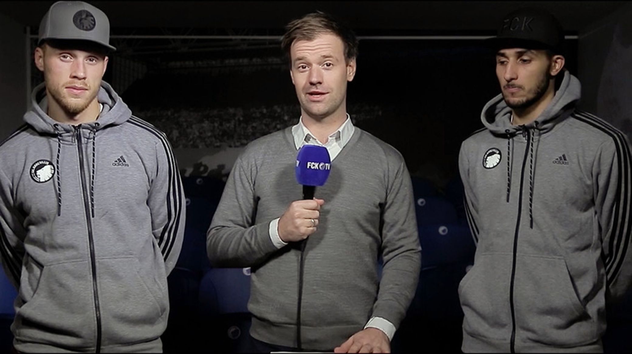Nicolai, Youssef og Ståle i studiet