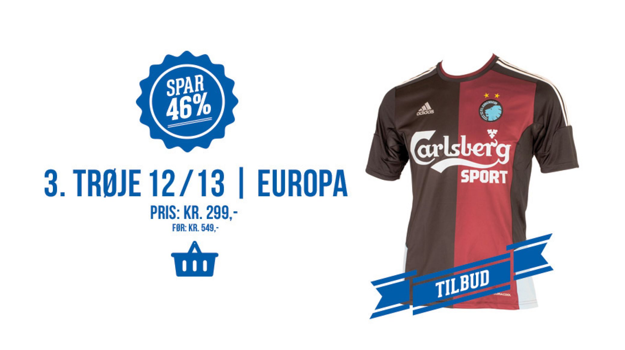 F.C. Københavns europæiske tredjetrøje 12/13