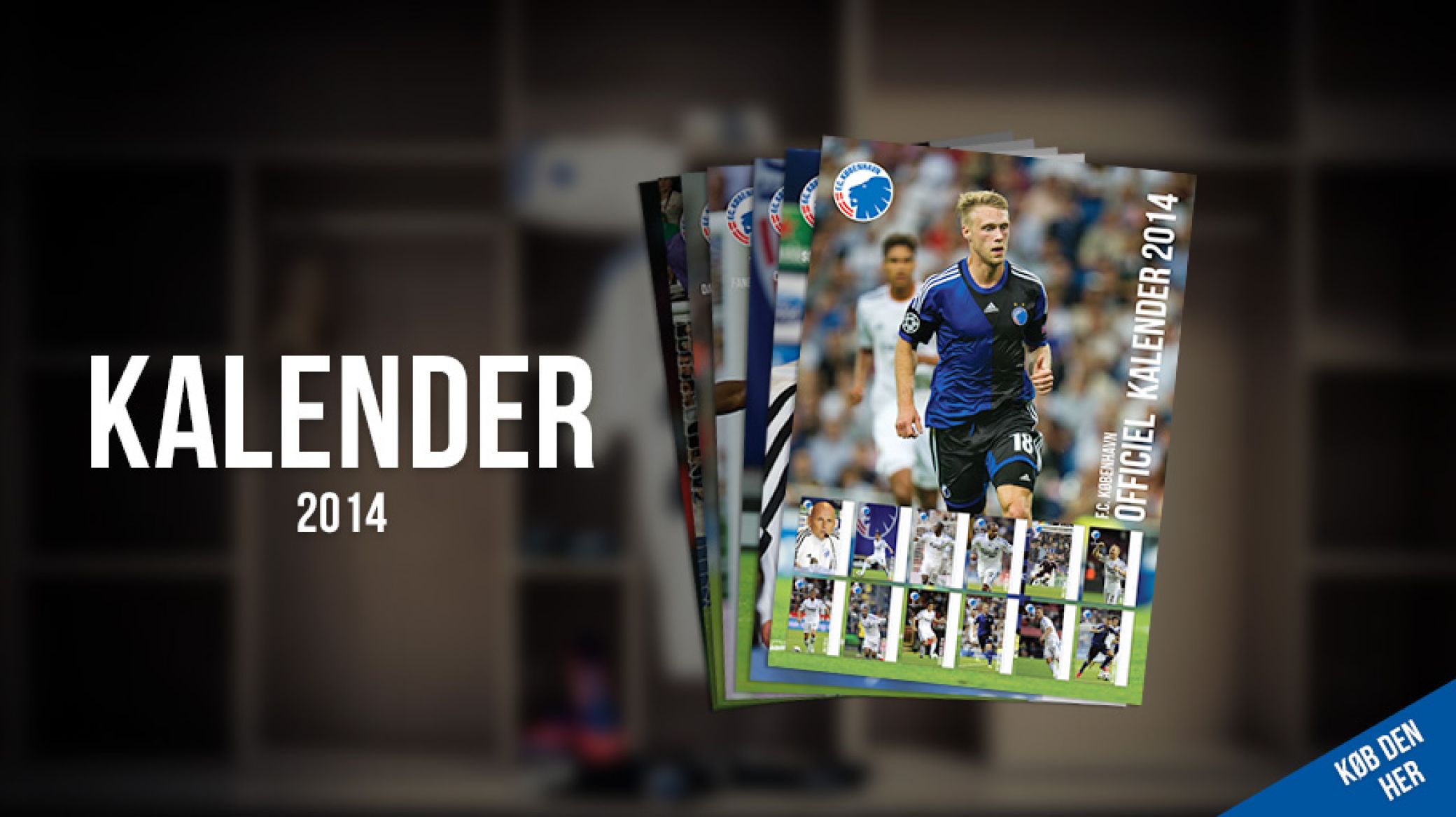 Nyhed i MegaStore: FCK's 2014-kalender