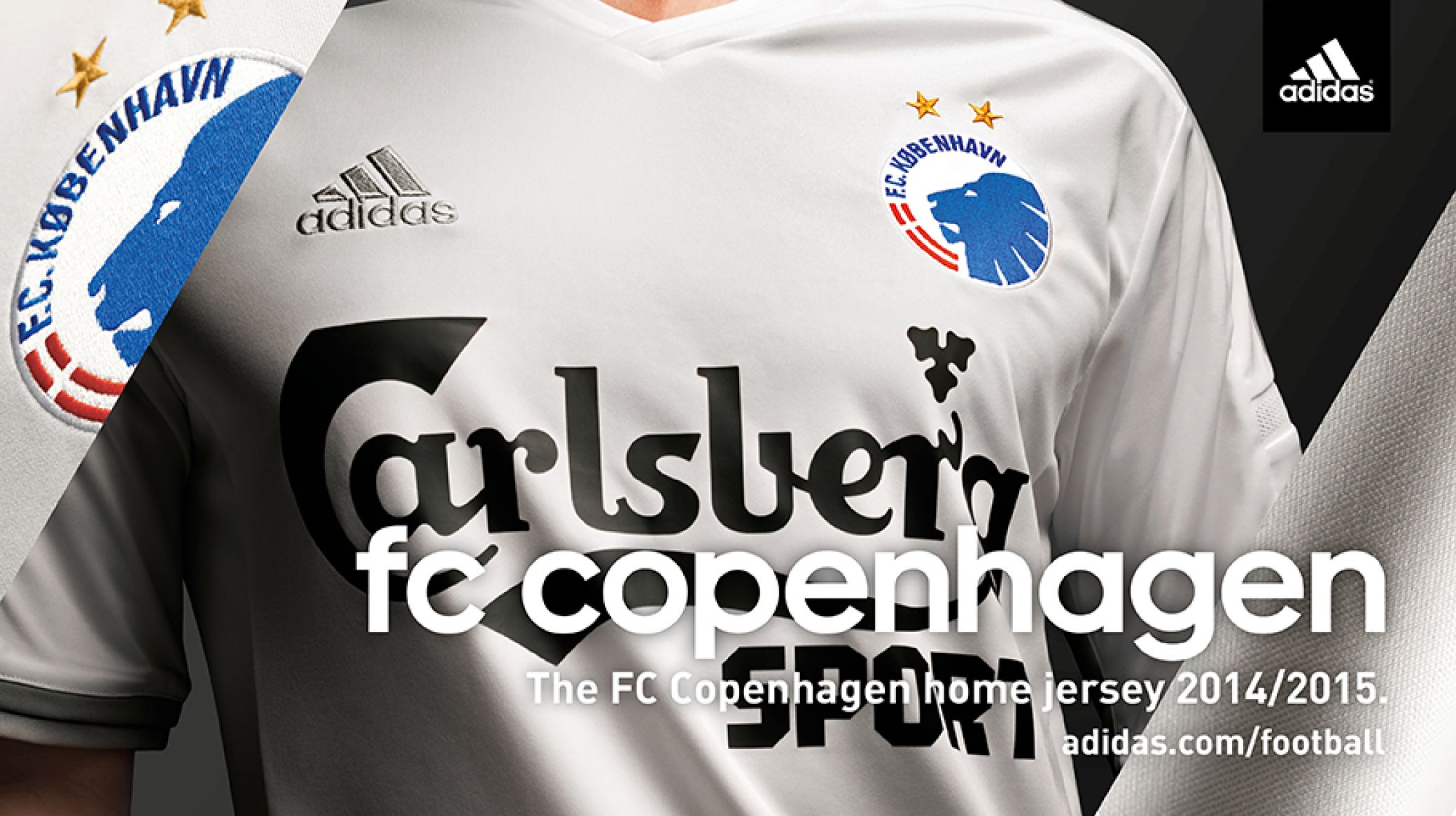 F.C. København og adidas Hjemmebanetrøjen 14/15! F.C. København