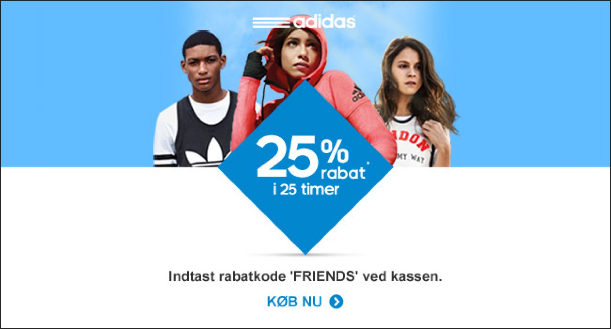 25% rabat 25 timer hos adidas | F.C. København