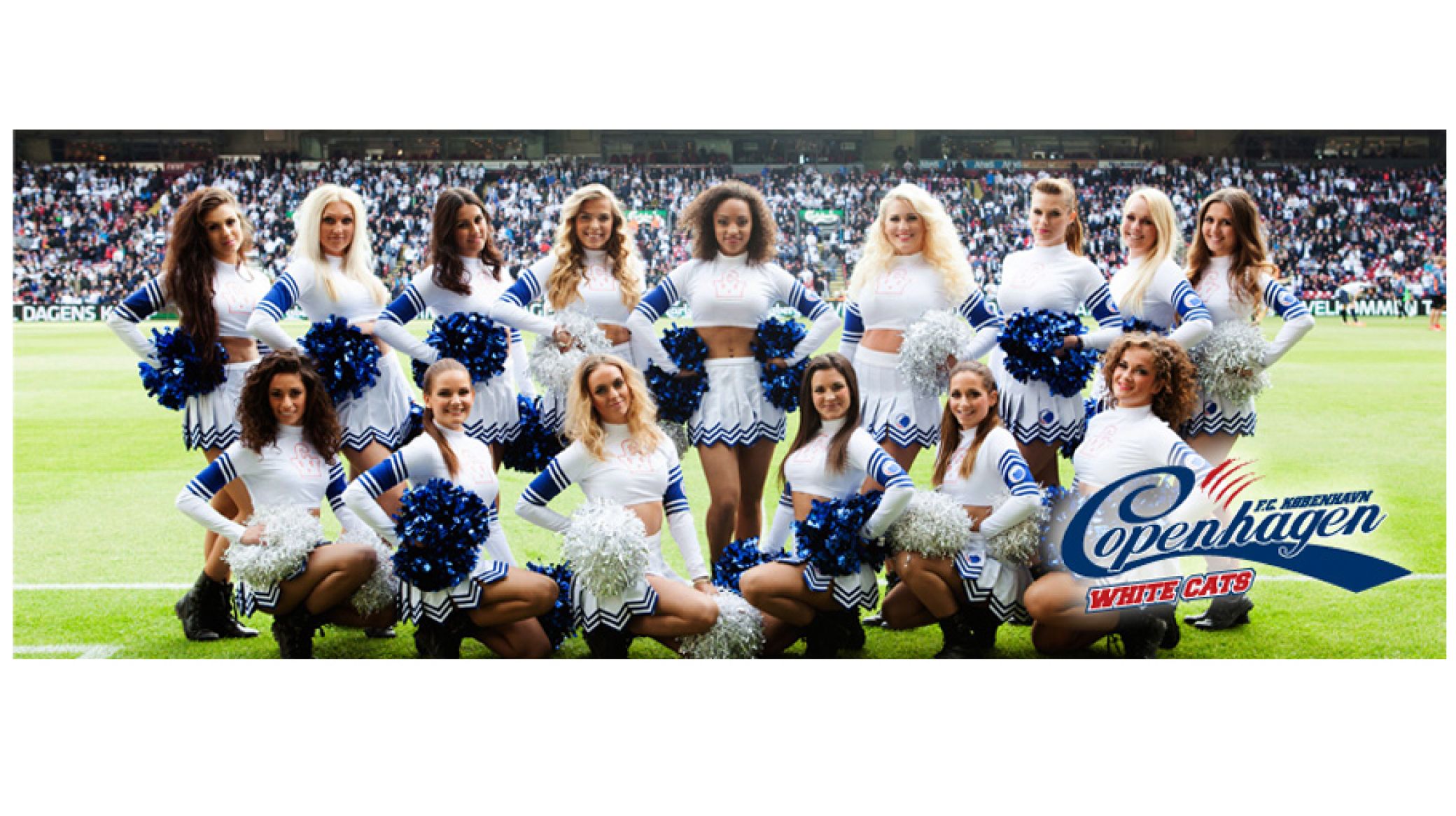 Cheerleaders i PARKEN på søndag