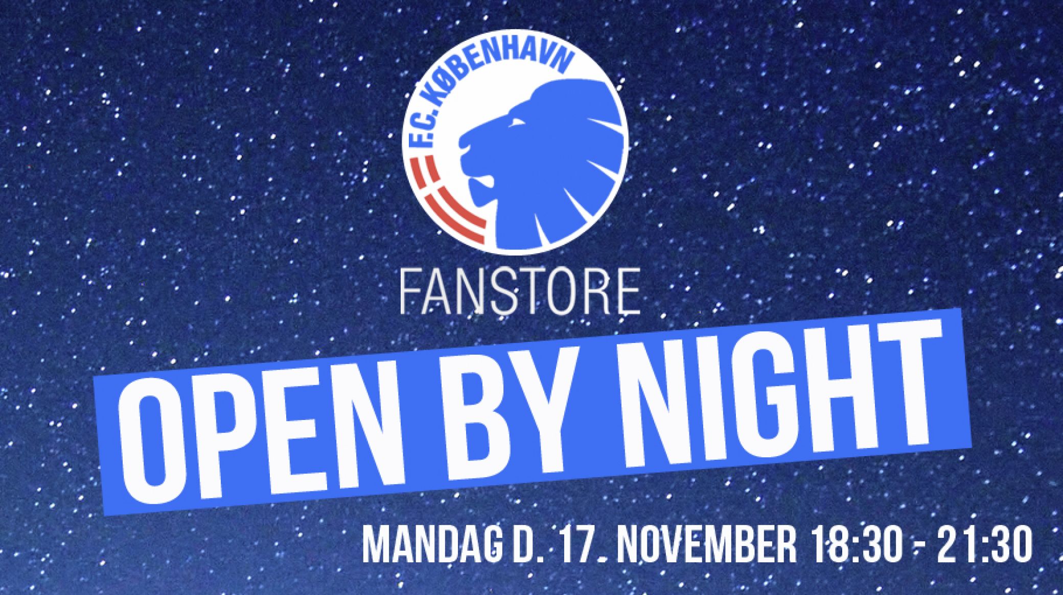 Så er det i aften: Open by Night i FanStore