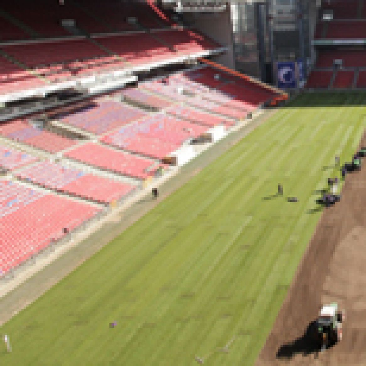 New pitch laid in PARKEN