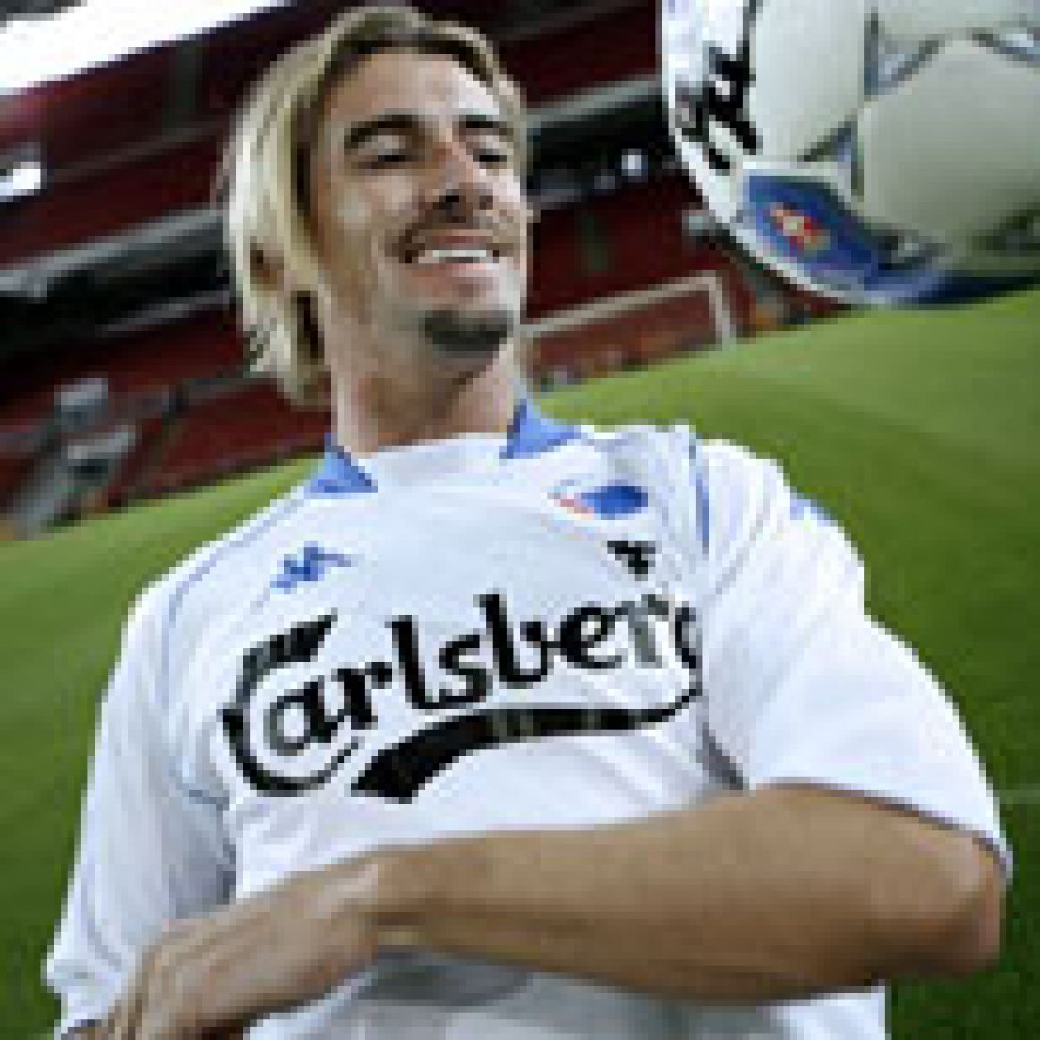 Cesar Santin ready for F.C. Copenhagen