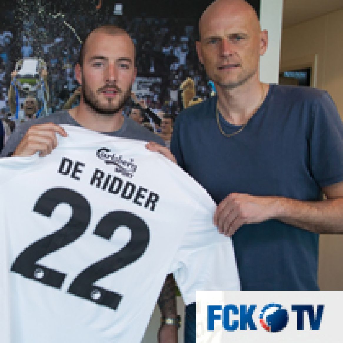 FCK sign De Ridder and Nilsson