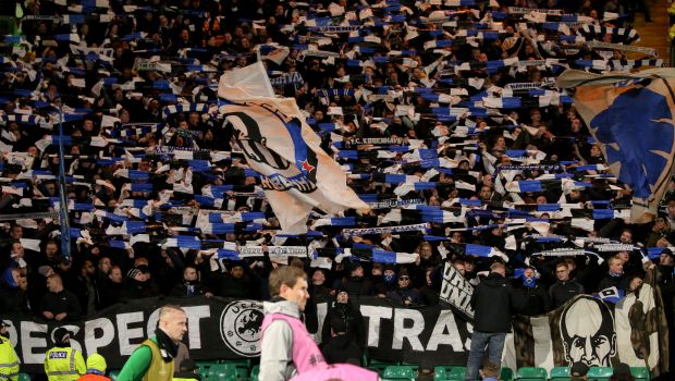 FCK-fansene i Glasgow