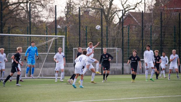 Action fra U17-FC Midtjylland