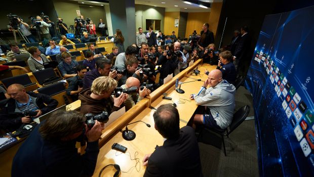 Pressekonference på Camp Nou