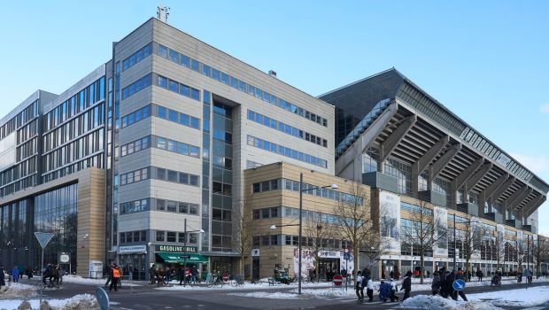 Parken set fra Øster Alle