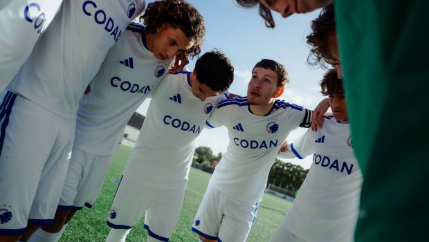 F.C. Københavns U17-hold samles før kickoff