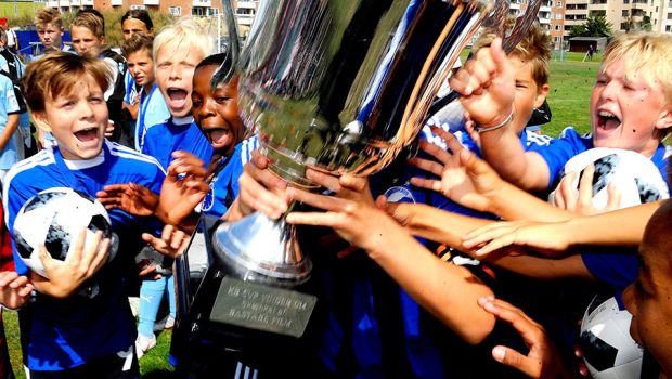 F.C. Københavns U14-hold vandt deres række i Audi Cup i 2018