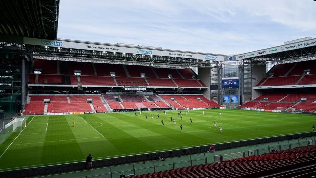 Udsigt over Telia Parken