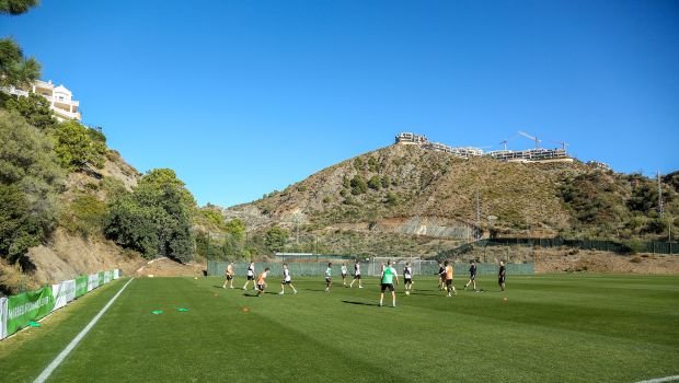Træning på La Quinta Football Fields