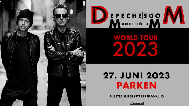 Depeche Mode i Parken 27. juni 2023
