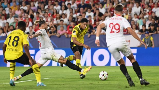 Jude Bellingham i Dortmunds udekamp mod Sevilla