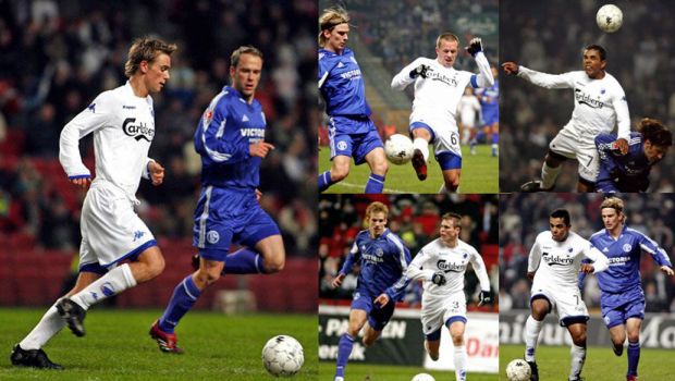 Fotomontage fra FCK-Schalke i januar 2006