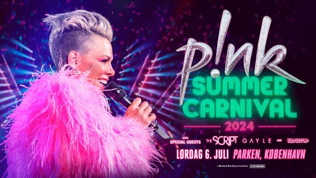 Pink spiller i Parken den 6. juli 2024