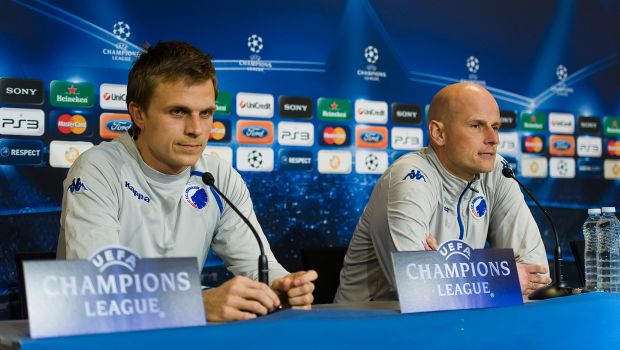 Jesper Grønkjær og Ståle Solbakken