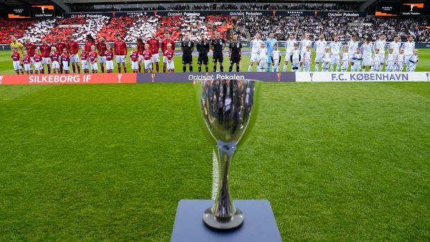 Fælles holdfoto før pokalfinalen