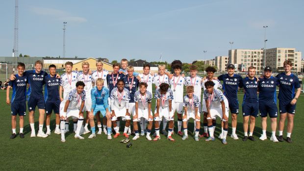 U17's sølvmedaljevindere 2024/25