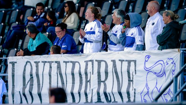 FCK-fans i Vanløse Idrætspark
