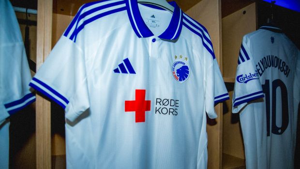 F.C. København møder Silkeborg i Parken den 21. september i en særlig Røde Kors-trøje