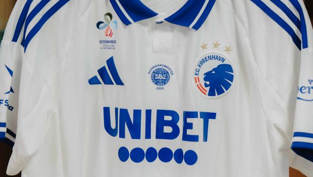 F.C. København-trøje med Veteran Match-logo
