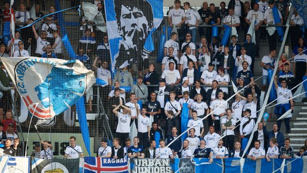 FCK-fans i Esbjerg