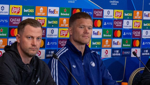 Jacob Neestrup og Andreas Cornelius