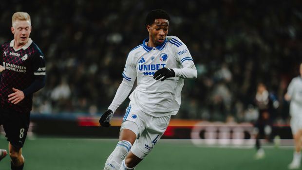 Geovanni Vianney Ndjee i aktion mod Randers