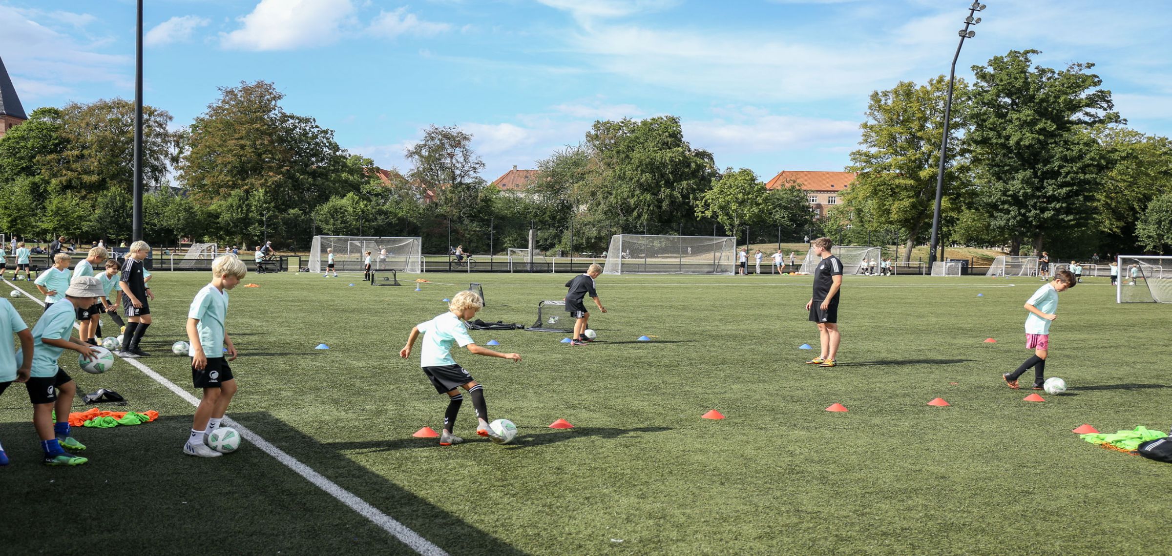 FCK TRÆNING i Fælledparken