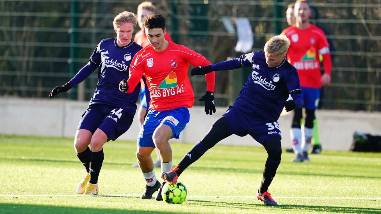 Truppen mod Hvidovre IF F.C. København