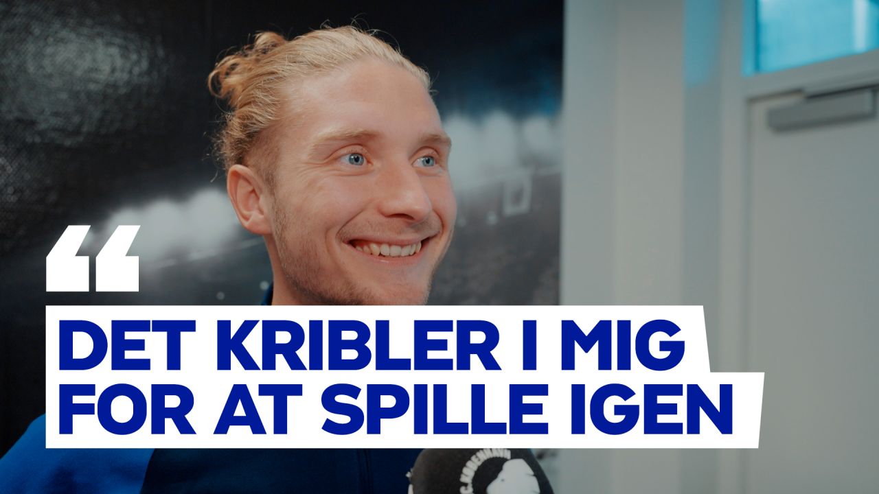 Christian Sørensen Snart klar igen F.C. København