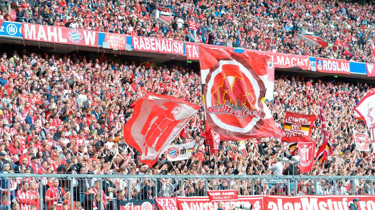Fanion foot FC Bayern - Munchen / Bayern de Munich (Suisse