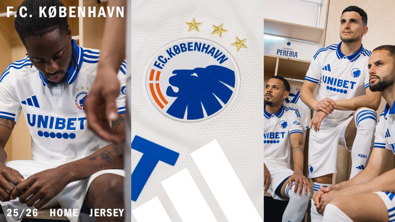 New F.C. Copenhagen men's home shirt 2025/26 | F.C. København
