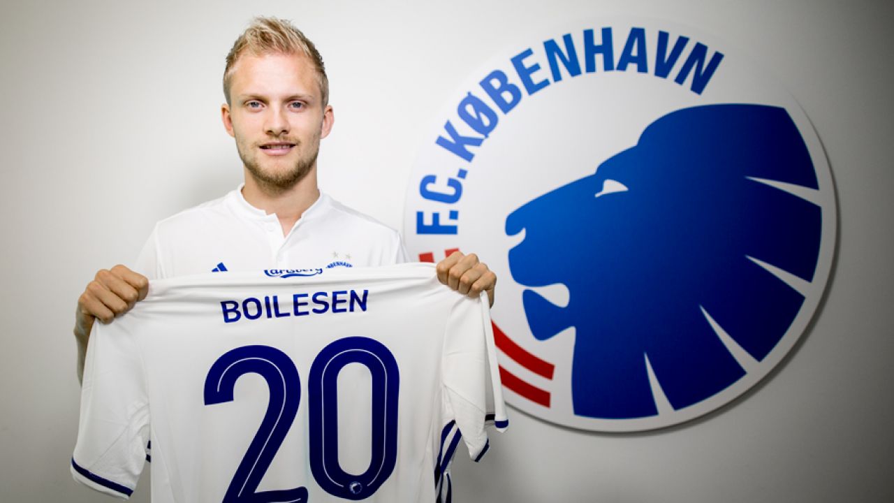 F.C. København skriver kontrakt med Nicolai Boilesen F.C. København