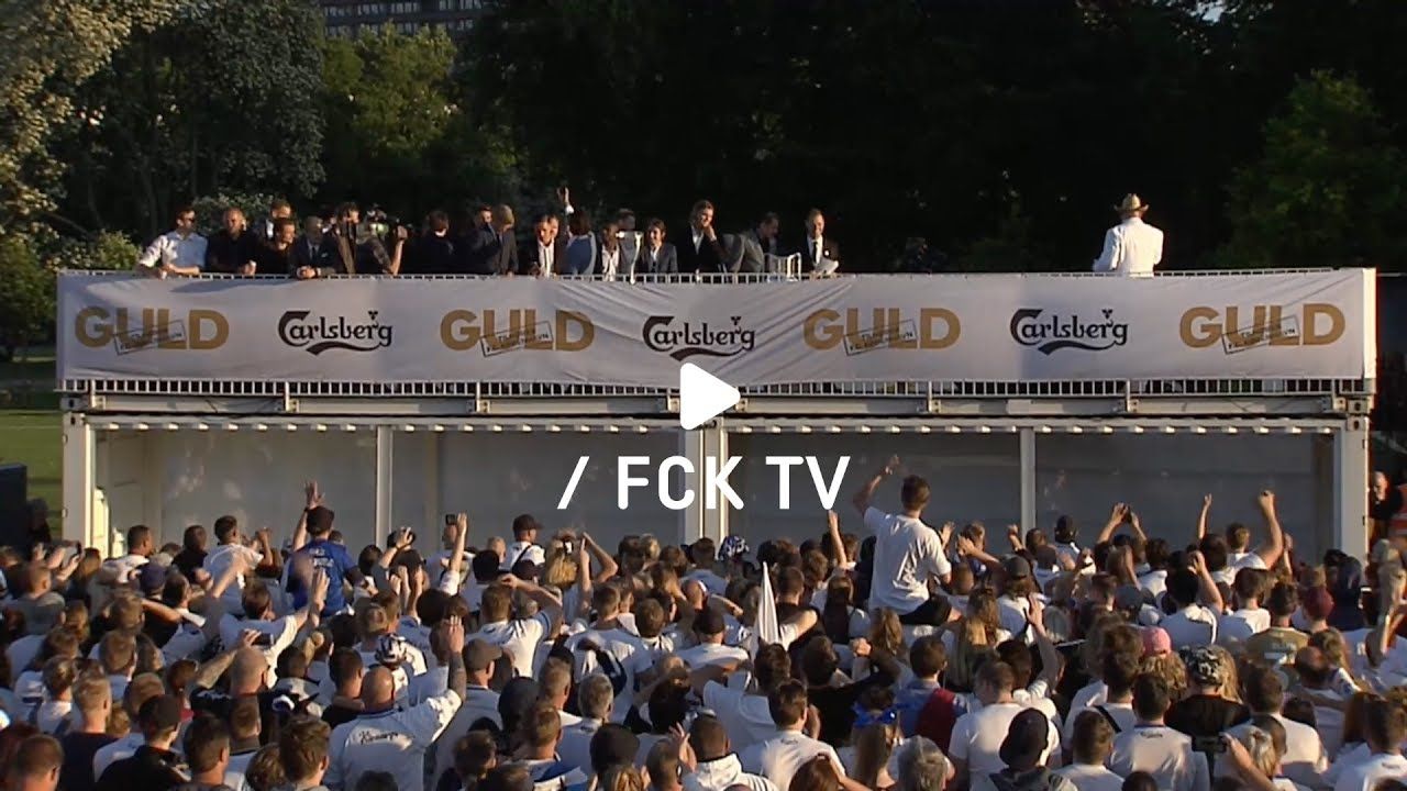 GULDFEST: Se spillerne blive hyldet i Fælledparken | F.C. København