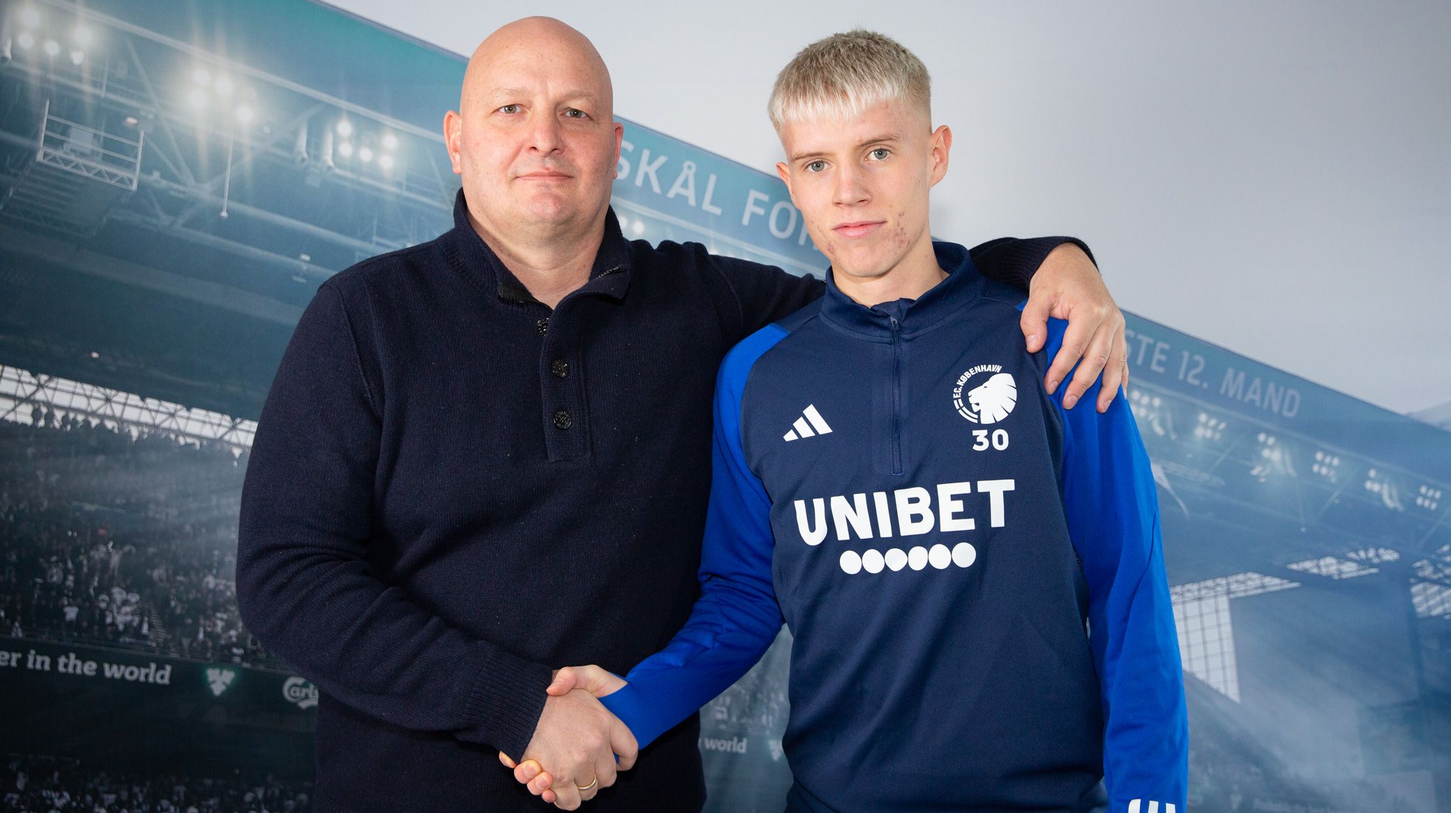 Hakon Haraldsson scoring the first goal