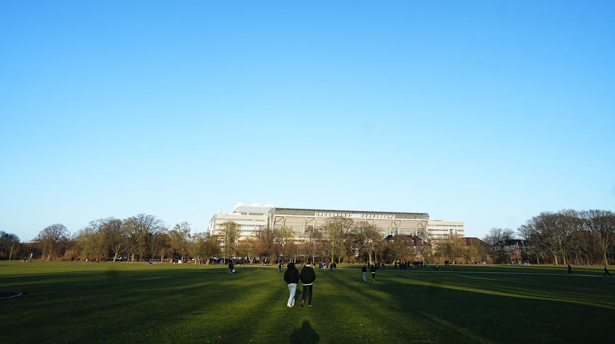 Parken set fra Fælledparken