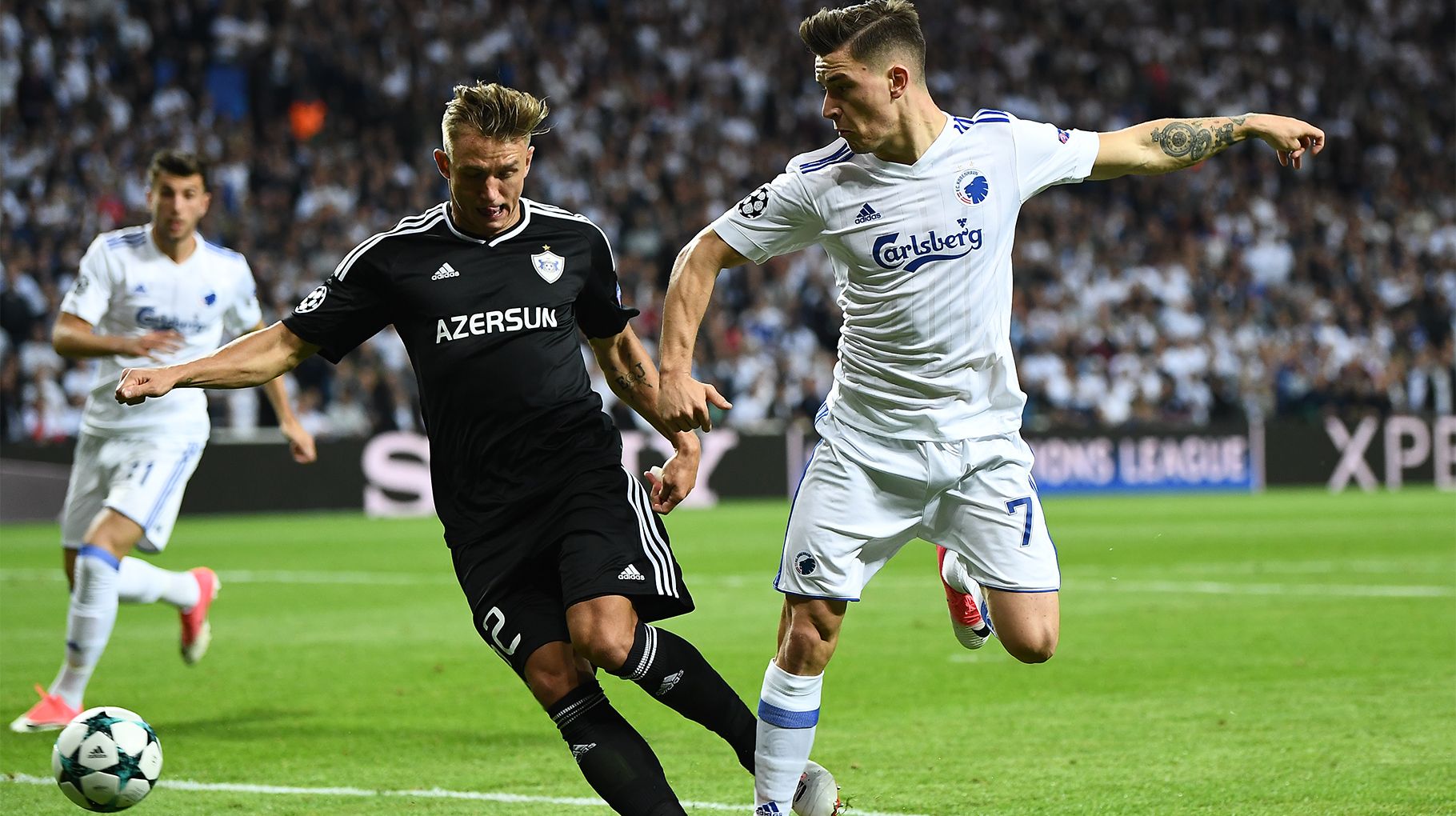 F.C. København vs. Qarabağ FK 2017-08-23 2-1 | 23/08 2017 20:45 | UEFA ...