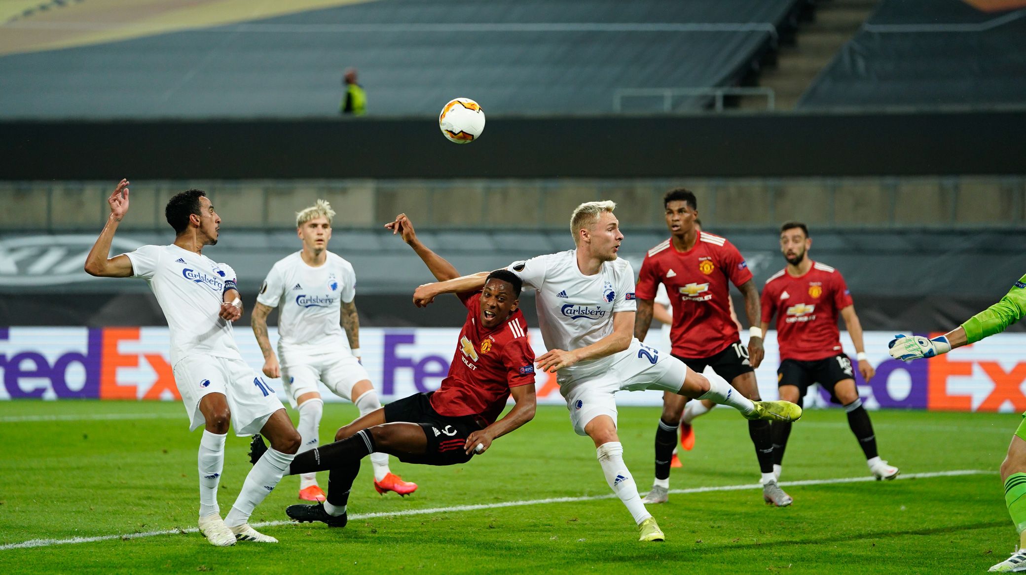Manchester United vs. F.C. København 20200810 10 10/08 2020 2100 UEFA Europa League F