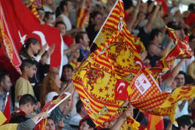 Galatasaray-fans i Gladsaxe