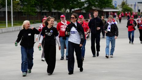 FCK-fans og Silkeborg-fans på vej til pokalfinale